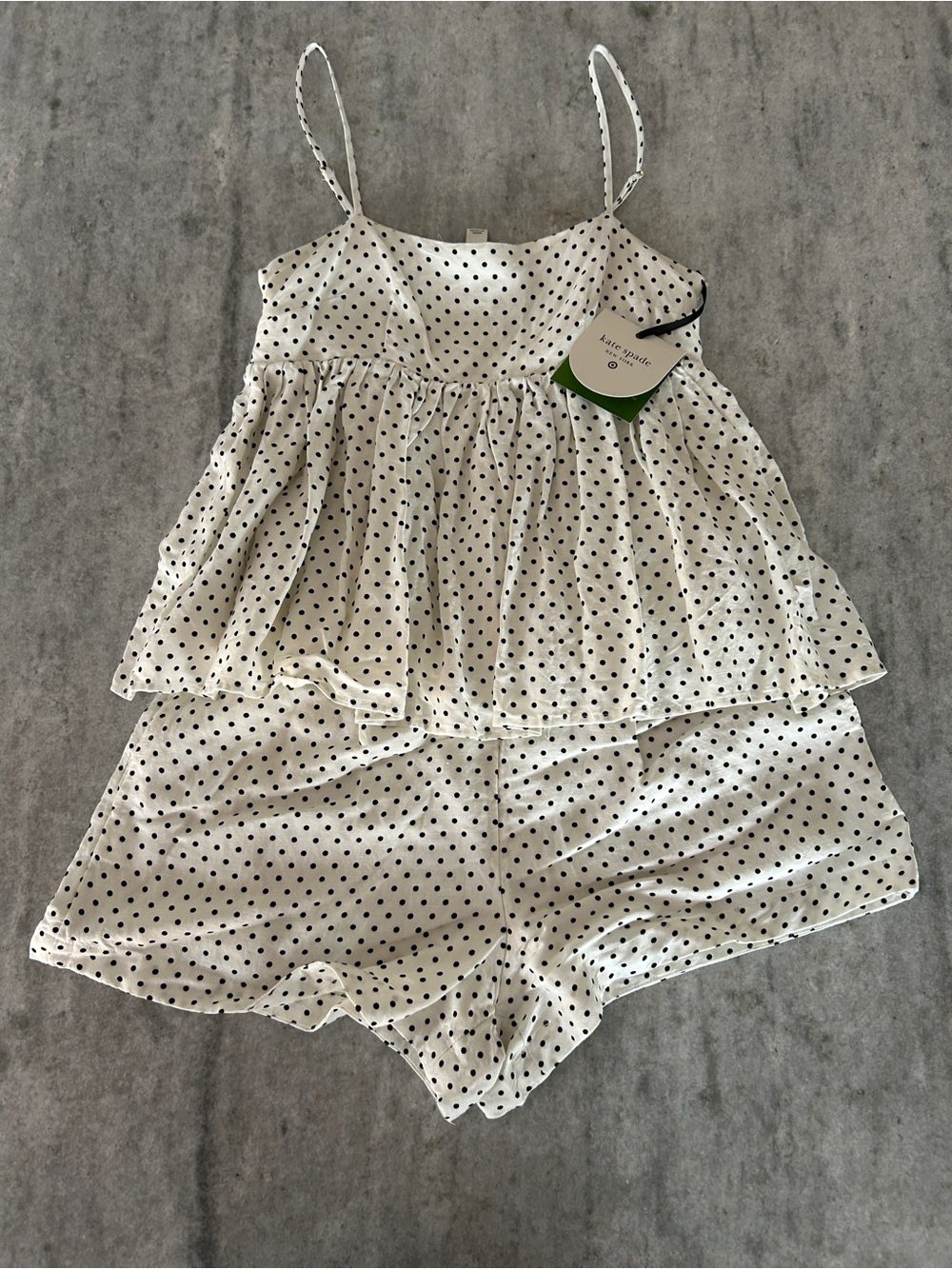 Kate Spade for Target Polka Dot Cami & Shorts Set Sizes S/M